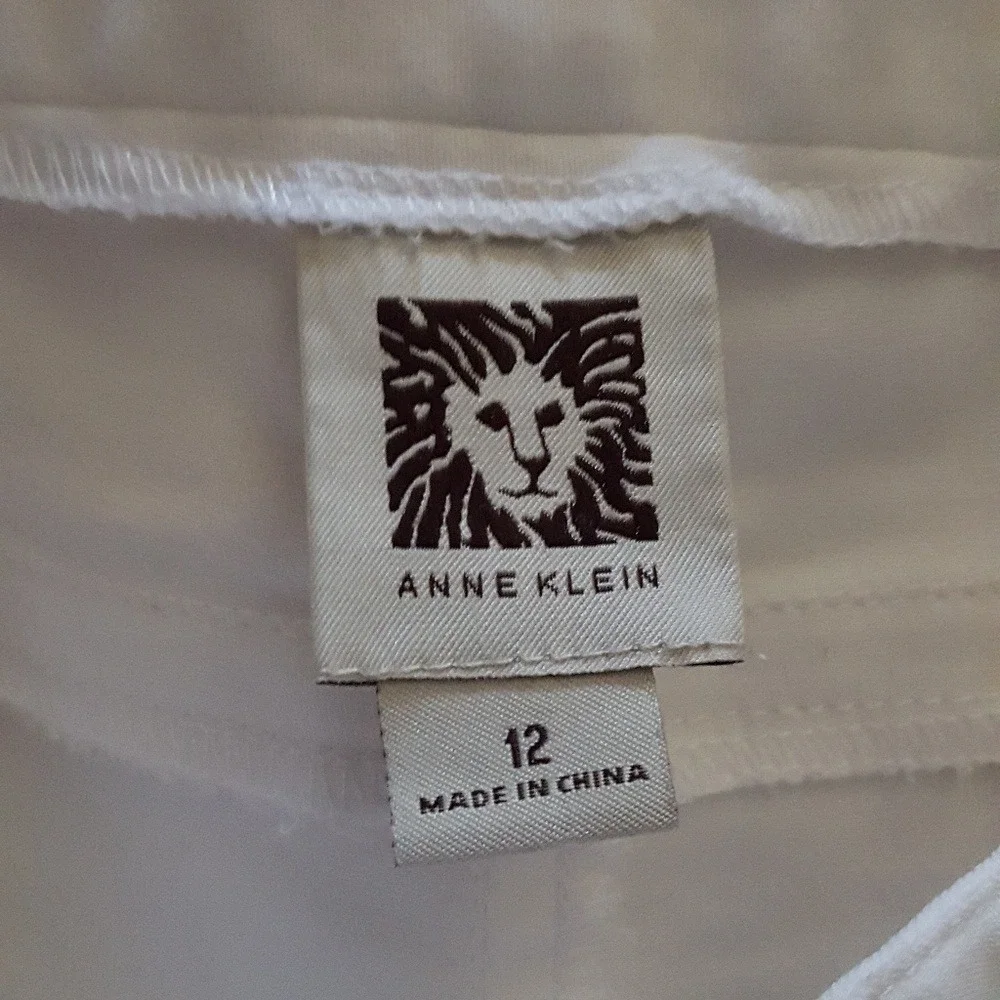 Vintage‎ Anne Klein White High Waist Jeans - Picture 7 of 7